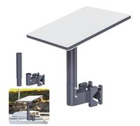 Starlink Mini Mount, Starlink RV Ladder Mount with Pipe for Starlink Mini, Aluminum Mini Starlink Pole Mount for RVs, Poles, Yachts, Campers, Installation Range 0.8-1.96”- Star Link Mini Dishy