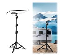 Starlink Mini Mount - Travel Tripod Stand, 3-Level Height Adjustment Mounting Kit with Pipe Adapter, 360° Tilt Pole Mount for Outdoor Camping, Rv, Star Links Gen 4 Tripod Mounts