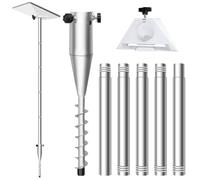 Starlink Mini Pole Mount，1.5'' Diameter Pole with No-Dig Ground Anchor