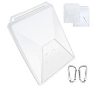 Starlink Mini Protective Cover Case - Waterproof Scratch-Resistant Silicone Protector for Starlink Mini Dish & RV Use (White)