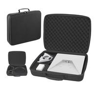 Starlink Mini Travel Bag Waterproof Starlink Mini Case for Travel Case for Starlink Mini Accessories Portable Carry Bag for Starlink Mini Dish with Customized Shock Absorbing Foam Interior Black