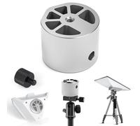 Starlink Mini Tripod Mount Adapter, Durable Aluminum Bracket with 1/4"-20 & 3/8"-16 Threads, Compatible with Mini Starlink Pipe Adapter for Star Link Tripod, Clamp, Roof, Rack Vans, RV, Outdoors