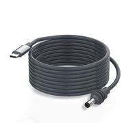 Starlink Mini USB C Cable 3M/9.9FT USB C to DC Power Cord 5.5x2.1mm, Work with PD Charger and Power Bank, USB Type C Input to DC 5521 Power Cable Compatible with 60W+ PD Source Waterproof 18AWG