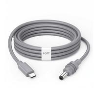 Starlink Mini USB C to DC Cable, Replacement Power Cord 18AWG Waterproof Compatible with 100W+ PD Source 6.5FT/2M