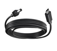 Starlink Mini USB C to DC Power Cable 2M/6.5FT, 140W USB Type-C Input to Waterproof Barrel Jack Charging Cord 18AWG, Work with 60W+ PD Source, Compatible with 28V PPS and 20V PD protocols