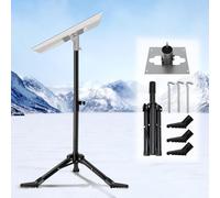 Starlink Performance Gen 3 Mount, Starlink Tripod Mount with Stainless Steel Adapter, Upgraded Ground Anchor Design, Adjustable Height Starlink Performance Gen 3 Dish Accessories for Extreme Climates