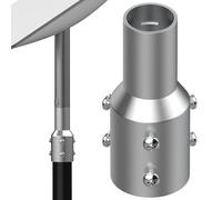 Starlink Pipe Adapter, Starlink Pole Mount, Available for Starlink V2 Pipe Adapter, TV Masts and Satellite Masts are Installed, Suitable for Pipe Diameters Within 2 Inches and Starlink Connections