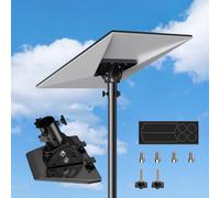 Starlink Standard 4/4x Pipe Adapter, Pole Mount Adaptor with 160° Tilt Adjustment & Weatherproof Aluminum Alloy, Starlink Mounting Kit for Standard Gen 3/4/4x (Fits Max 1.38-inch Poles)