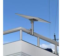 Starlink Standard Gen 3 Pole Mount Clamp Bracket- Fits Ø25-70mm Poles, Pipe Adapter Included, Durable for Caravan, Balconies & Existing Poles | No Drill