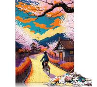 Starlit Drive Puzzles 500 Pieces Wooden Puzzles Puzzles for Adults Puzzles For Adults Teenagers Teenager Man Woman Gift 500pcs (52x38cm)