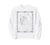Starlit Princess Queen at Midnight with Henin and Dagger Sweatshirt