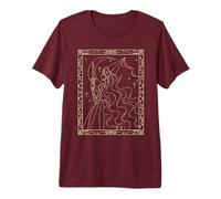 Starlit Queen Princess at Midnight with Dagger and Henin Premium T-Shirt