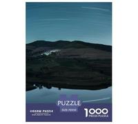 Starlit Sky 1000 Pieces Natural Scenery Paper Jigsaw Puzzle Impossible Puzzle Beautiful Decoration for Adults And Kids 70x50cm/1000pcs