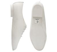 Starlite Basic White Jazz Shoes, Full Rubber Sole 1 UK