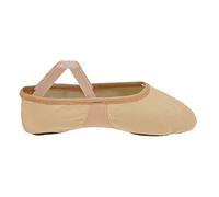 Starlite Flexi Pink Canvas Ballet Split Sole 1 UK