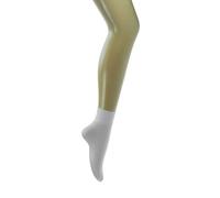 Starlite Lightweight Seamless Ballet Socks (UK Child Sizes 6-8.5, White)