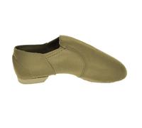 Starlite myJazz Tan Jazz Shoe with Split Rubber Sole, Size 9 UK Child