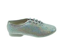 Starlite Silver Hologram Jazz Shoe 1 L