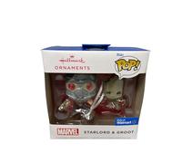 Starlord & Groot Funko POP! Resin Christmas Ornament - Exclusive
