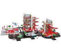 STARLUX 401018 Huge Double Garage Total 1M/1M30 with Complete Service Station with 3 and 4 Levels, Application Platform and 5 Metre Range, from 3 Years