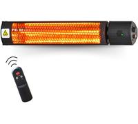 STARLYF Electric Infrared Patio Heater Wall Mounted 2000W - IP65 Waterproof - L