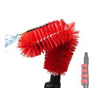STARLYF Flexible Gutter Cleaner Brush (Accesorie for Telescopic Hydrocleaner) - Adjustable angle Brush - Water Powered - Gutter Cleaning Brush -Great Resistance- (1 Gutter Accesory)