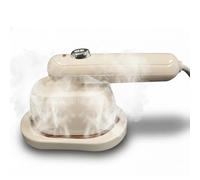 STARLYF Magic Iron Handheld Garment Steamer, Fast Heating in 20 Seconds, 100 ml Tank, Dual Dry and Wet Function, 90° Rotating Handle, Triangular Plate, Compact Design Ideal for Travel and Home Use