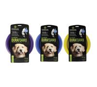 Starmark Easyglide Durafoam Disc 9in Assorted Colors - Floats, Level-Throw Dog Toy (Code 46020)