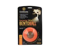 STARMARK Everlasting Treat Bento Ball Tough Dog Chew Toy Medium