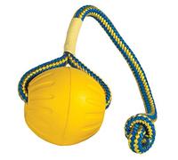 Starmark - Swing & Fling Durafoam Fetch Ball- Yellow Medium - SMFFBRM