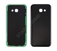 StarMedia45 Glass Front Glass Cover Rear Battery Cover Black Compatible with Samsung Galaxy A5 2017 A520F