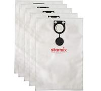 Starmix FBV 25-35 Fleece Filter Bags (Pack of 5, Double Layer, 25-35 Litres, for ISP/ISC/IS Series)