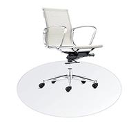STARMS Carpet Chair Protector Mat,Office Chair Mat for Hard Floors, Desk Chair Mat Computer Chair Mat Forniture Wooden Floor Protector for Home Office/1.5Mm/80Cm/31.2In