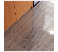 STARMS Chair Mat for Hardwood Floor,Floor Protector Mat PVC Transparent Desk Chair Mat,for Kitchen Dining Table,Staircase Entrance,Balcony,Living Room/70 * 120Cm/27.6 * 47.2In