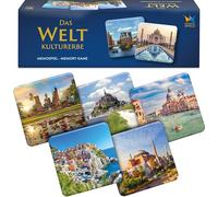 Starnberger Spiele - World Heritage Memory Game - Card Game for Adults and Children from 6 Years - Gift for Travel and Culture Lovers