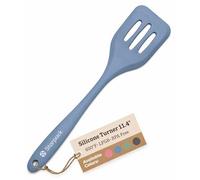 Starpack 'Head Turner' Premium Silicone Turner Spatula, 11.4" Slotted Spatula - Up-to 600°F High Heat Resistant Silicone Slotted Spatulas for Cooking, LFGB Grade Non Stick Rubber Turner Spatula