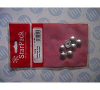 StarPack Plastidome Cover Chromed 72313 (pack of 6)