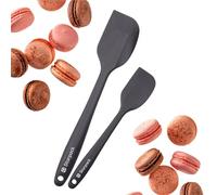 Starpack 'Scrape & Stir' Silicone Spatula Set (2 Pcs) - Heat Resistant Spatulas Set 600°F - Food Grade Kitchen, Nonstick Baking and Cooking Spatulas - LFGB Grade Rubber Spatula Set
