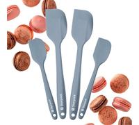 StarPack 'Scrape & Stir' Silicone Spatula Set (4 Pcs) - Heat Resistant Spatula Set 600°F - Food Grade Kitchen Spatulas - Nonstick Silicone Baking & Cooking Spatulas - Rubber Turner Set for Kitchen Use