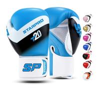 Starpro Boxing Gloves - Training & Sparring Gloves for Men & Women, Ideal for Boxing, Kickboxing & Muay Thai - Sizes 8oz, 10oz, 12oz, 14oz,16oz
