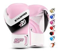 Starpro Boxing Gloves - Training & Sparring Gloves for Men & Women, Ideal for Boxing, Kickboxing & Muay Thai - Sizes 8oz, 10oz, 12oz, 14oz,16oz