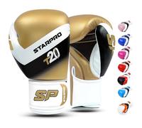 Starpro Boxing Gloves - Training & Sparring Gloves for Men & Women, Ideal for Boxing, Kickboxing & Muay Thai - Sizes 8oz, 10oz, 12oz, 14oz,16oz