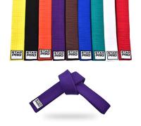 Starpro Martial Arts Training Belt for Karate Judo BJJ Taekwondo - Durable Cotton Polyester Blend for Kids & Adults - Vibrant Colors Purple