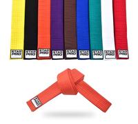 Starpro Martial Arts Training Belt for Karate Judo BJJ Taekwondo - Durable Cotton Polyester Blend for Kids & Adults - Vibrant Colors