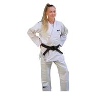 Starpro Single Weave Judo Gi with White Belt - Durable 350gsm Training Uniform for Men, Women & Kids | Lightweight Martial Arts Suit