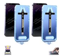 Starprout Invisible Artifact Screen Protector, Professionay Invisible Artifact Protector, Privacy Tempered Glass Screen Protector For Iphone 16 15 14 13 12 11 Pro Max (2Pcs Anti-Peeping,11/XR)