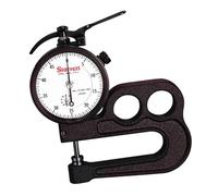 Starrett 1015B Inch Reading Portable Dial Indicator -441J Thickness Gauge Without Case, 0.001" Graduation, 1" Range, 0-100 Dial Reading