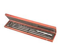 Starrett 124CZ Solid-Rod Vernier Inside Micrometer Set, 8-32" Range, 0.001" Graduation, +/-0.0001" Accuracy, With Case