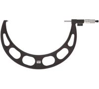 Starrett 216XRL-1 Digital Outside Micrometer, Ratchet Stop, Lock Nut, Carbide Faces, 0-1" Range, 0.001" Graduation, +/-0.0002" Accuracy