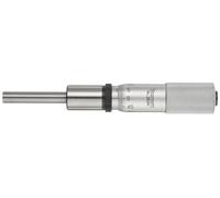 Starrett 263MP Micrometer Head, 0-25 mm Range, 0.01 mm Graduation, +/-0.002 mm Accuracy, Plain Thimble